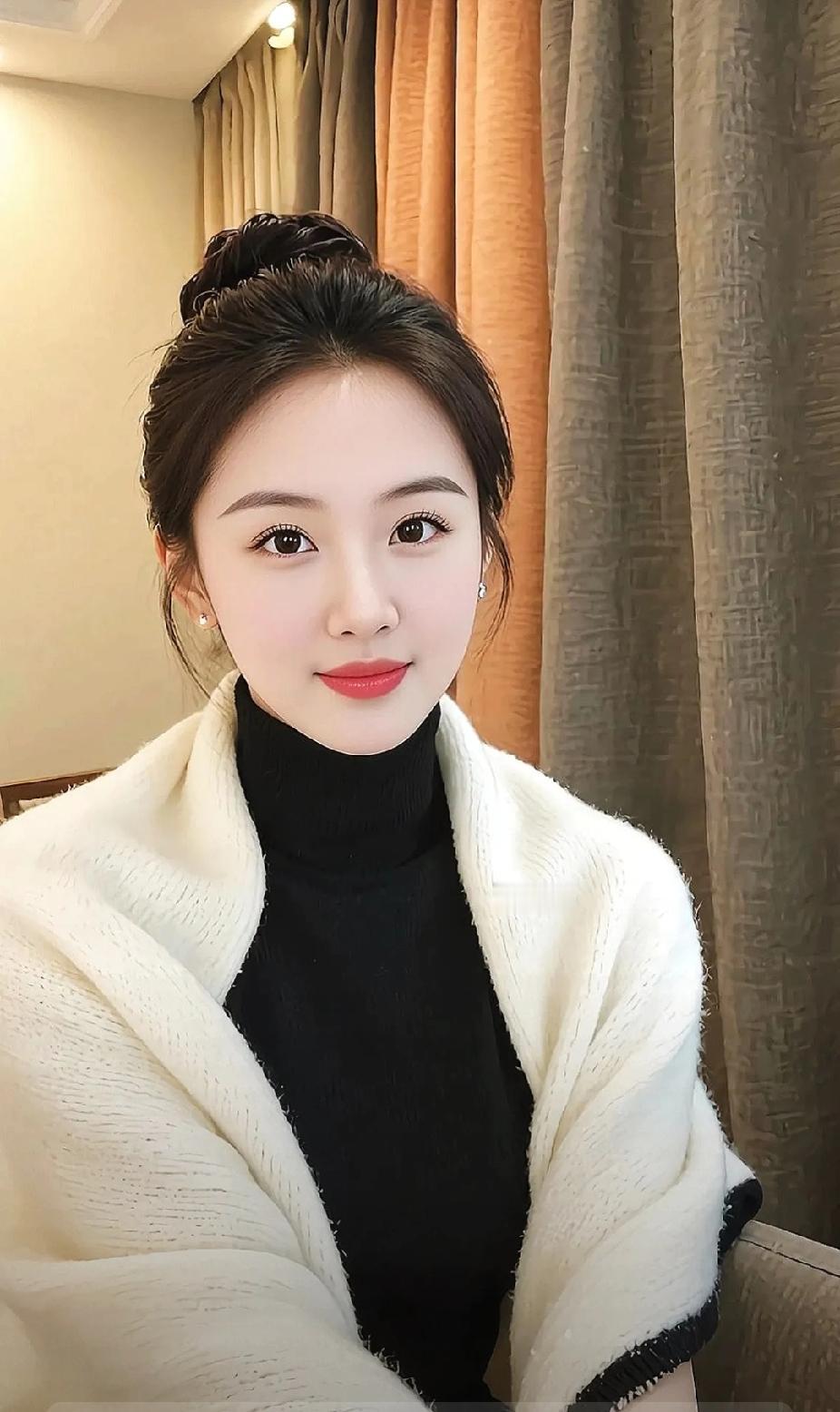 温柔冬日穿搭，暖心少女