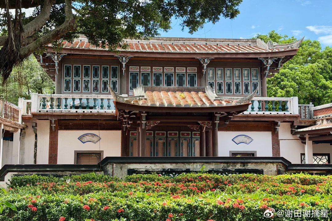 板桥林家花园。台湾新北的“G定古迹”。这是台湾最完整的清代园林建筑群，总面积约1