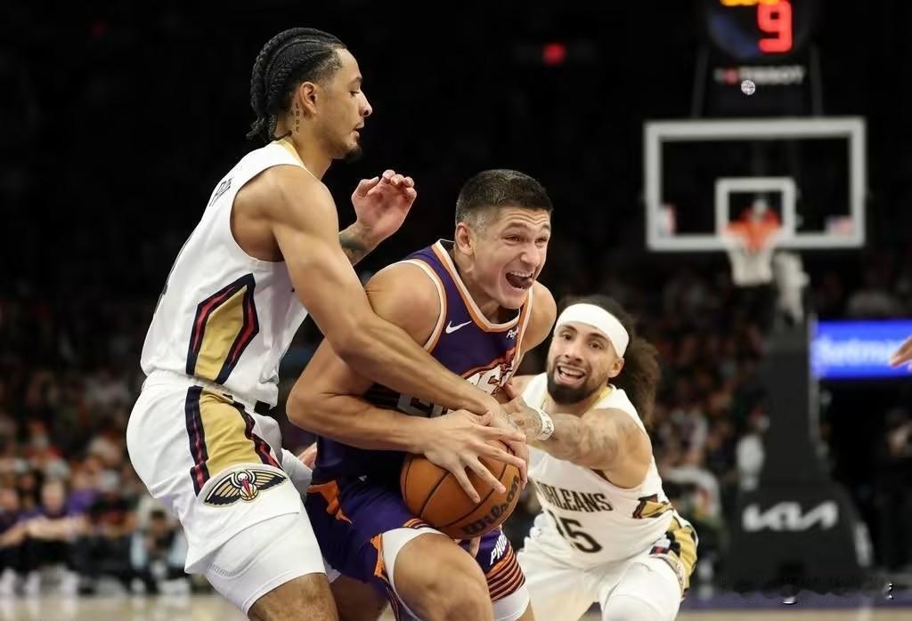 阿伦10记三分助太阳3连胜！太阳121：98大胜鹈鹕，看看球员数据，谁是赢球功臣