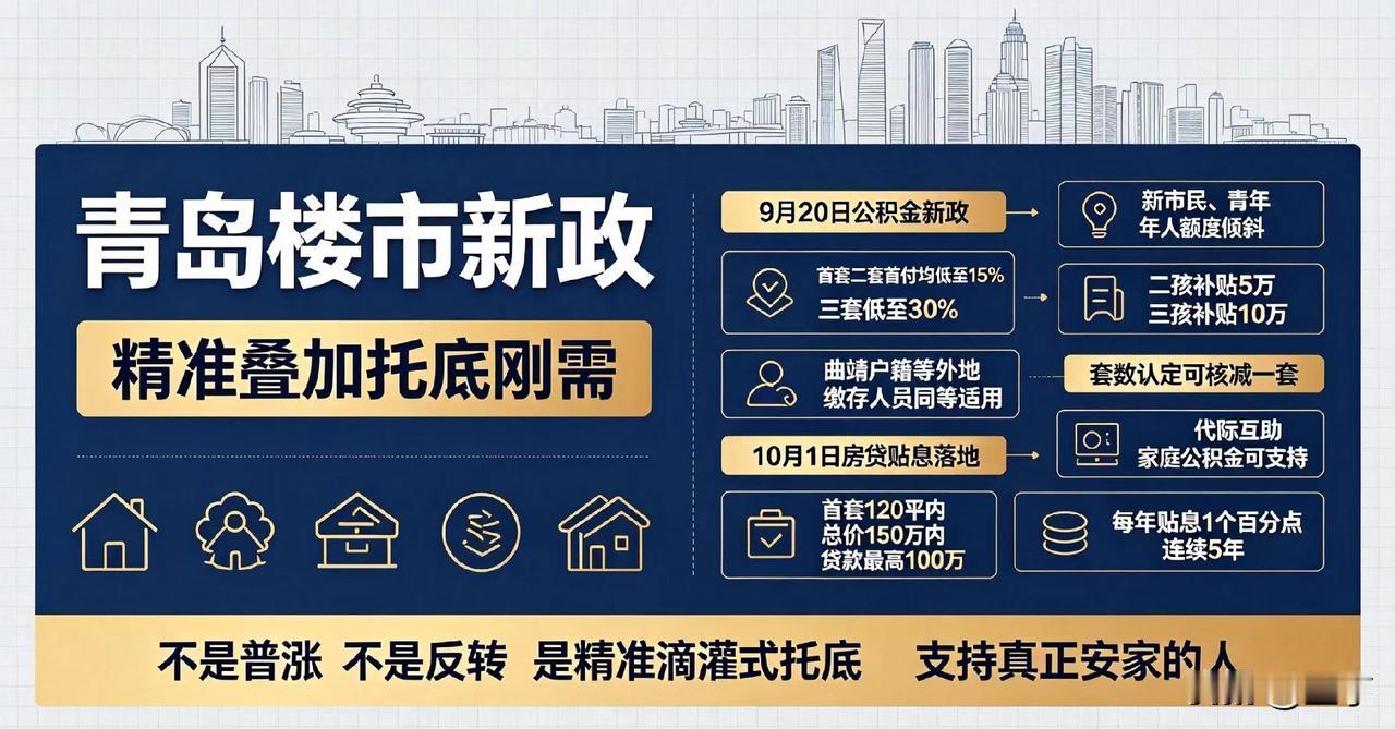 青岛楼市国庆翻倍：不是普涨，是精准打在刚需上国庆七天，青岛二手房成交量同比