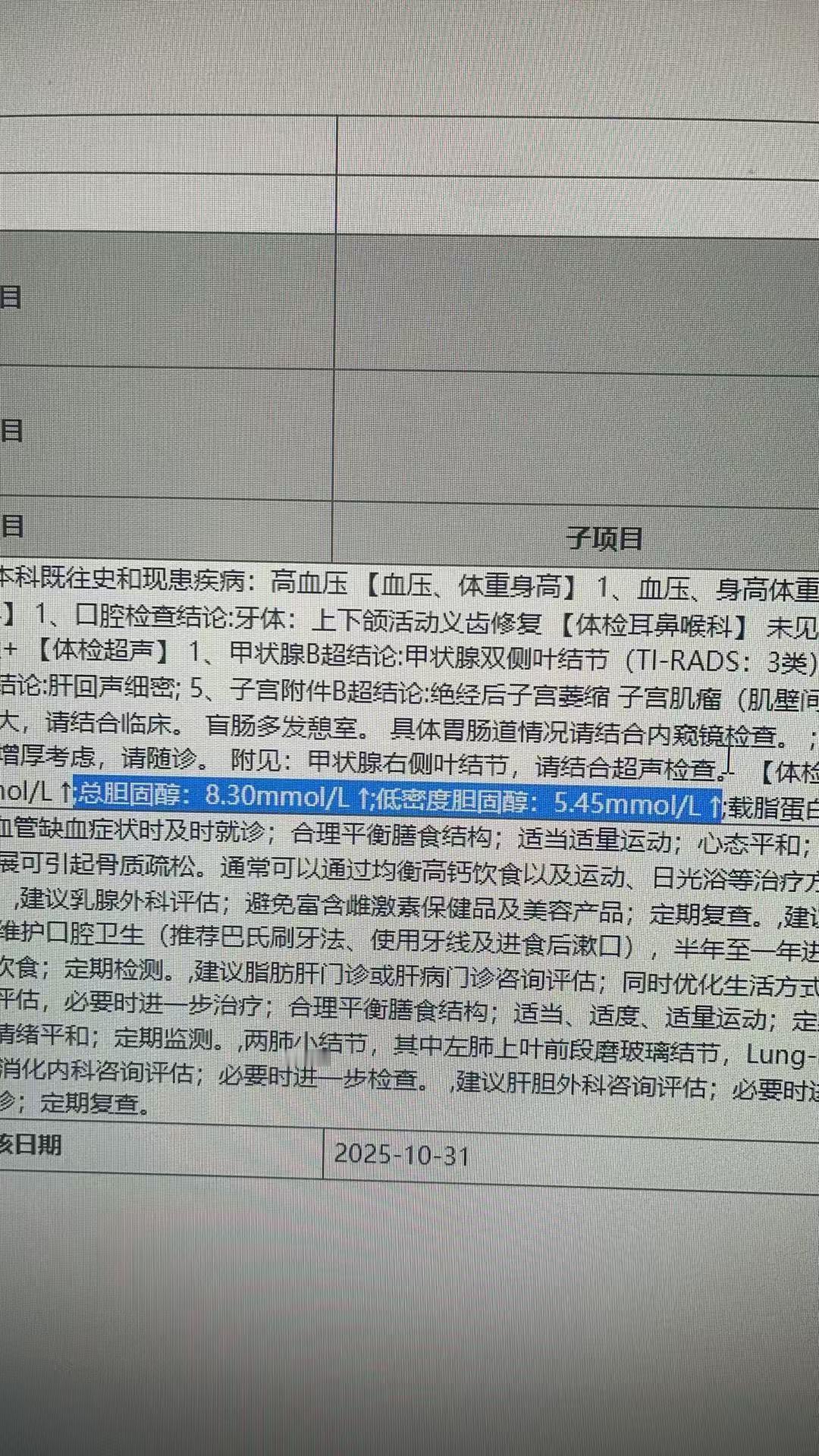 把那片小白药掰成两半时，手有点抖。像拆一封关系未来的信。去年这时候，体检单上