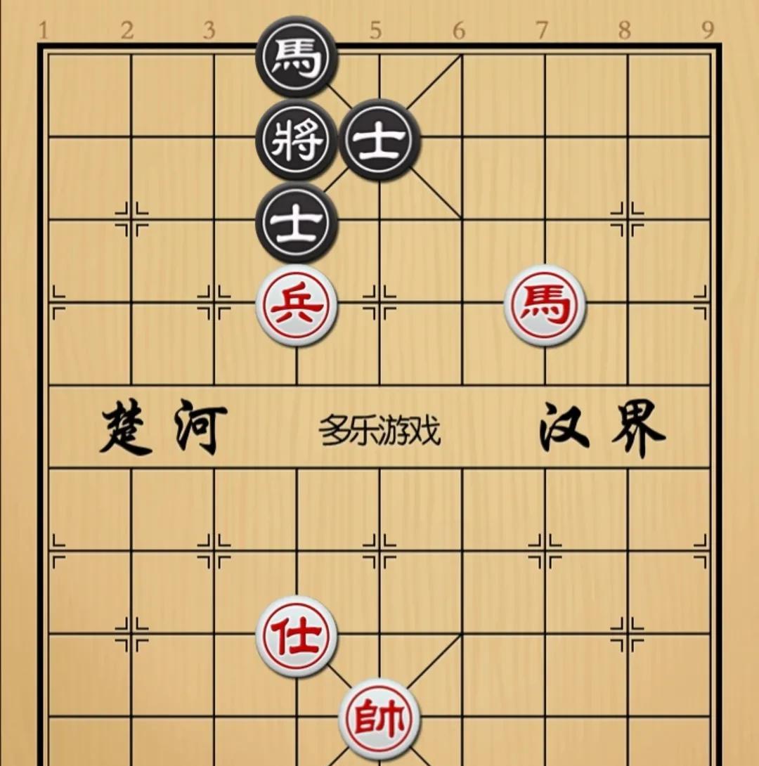 象棋：论定式的重要性不知道那个定式就不敢走这棋如图红先手！黑方进攻子力只有