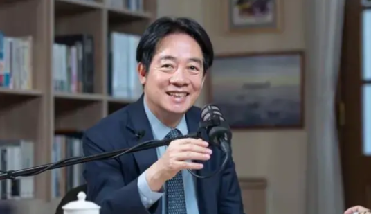 赖清德在今日播出的“敏迪选读”网络交谈中大放厥词，竟狂妄宣称“台湾是一个与人为善