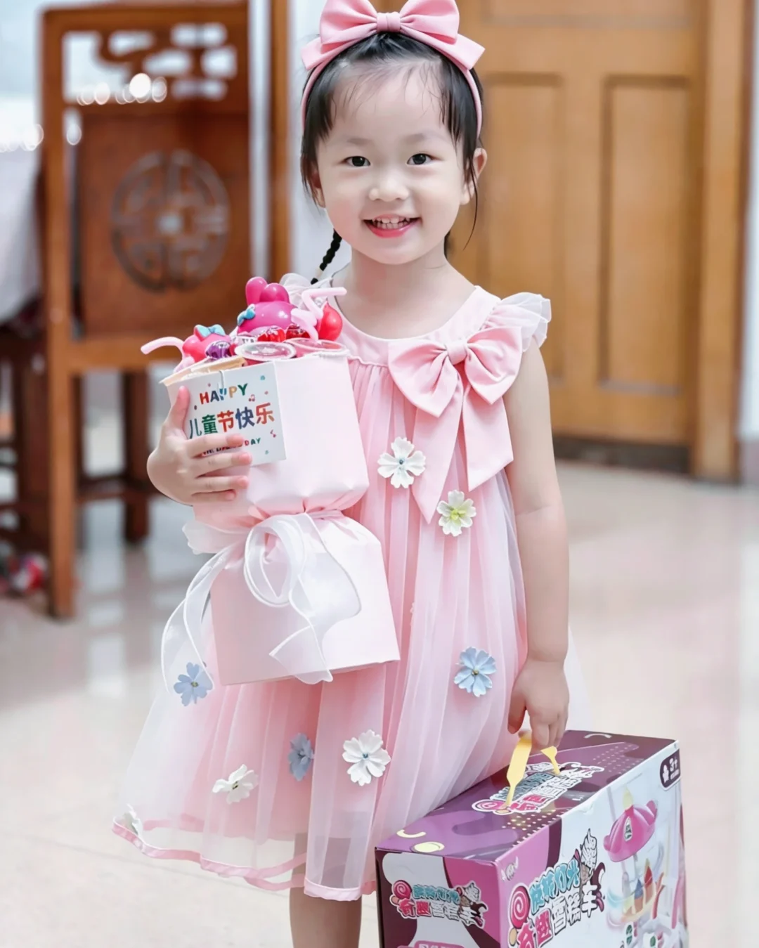 祝我的宝贝女儿👧