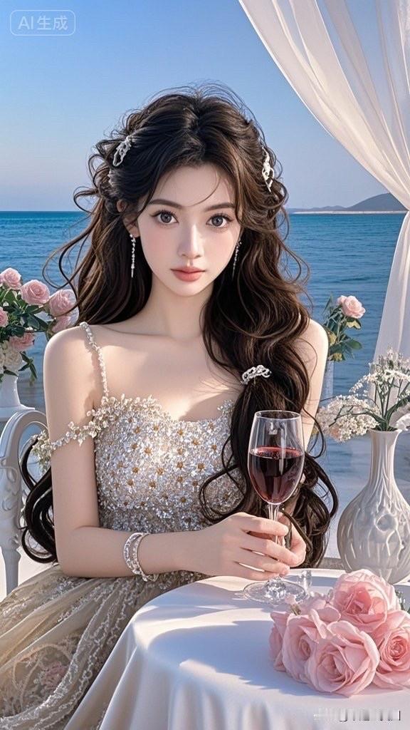 海边浪漫下午茶，优雅公主风