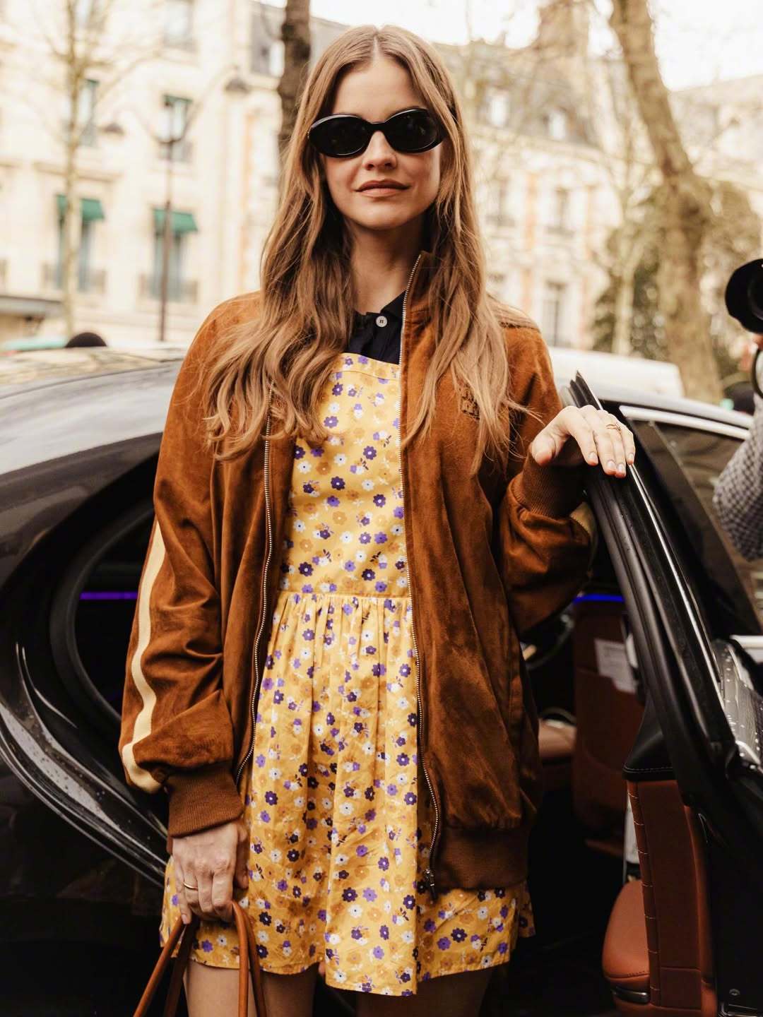 巴黎时装周秀场外的超模街拍~（ins：MelodieJeng）