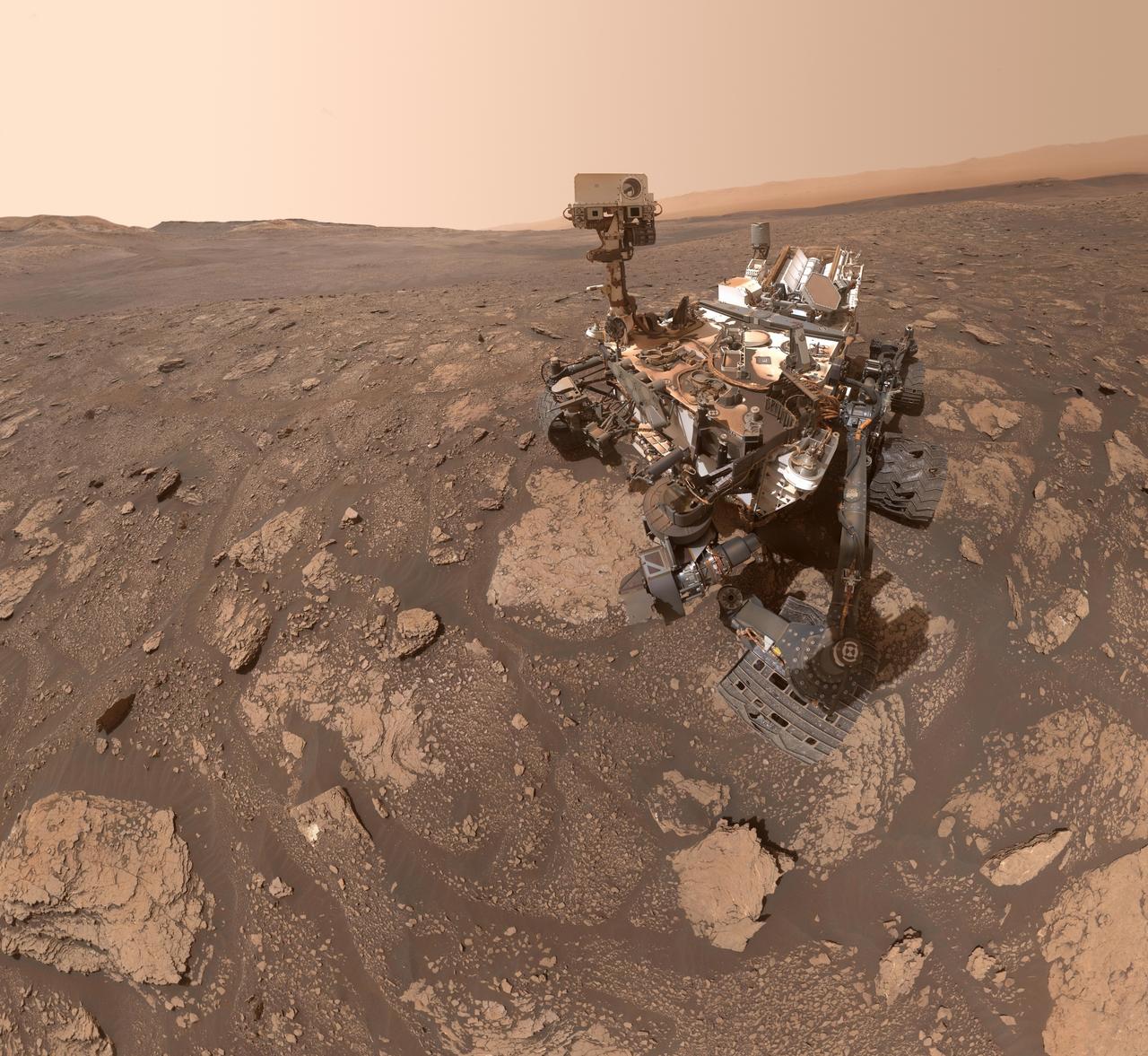 美国宇航局“好奇号”火星探测车于2020年钻取并分析了一块岩石样本。经过实验