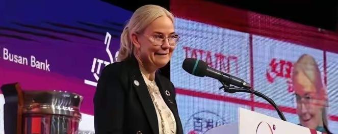 索林全程尴尬！名古屋亚运会男团决赛，堪称最耐人寻味的名场面，出现在国际乒联主席索