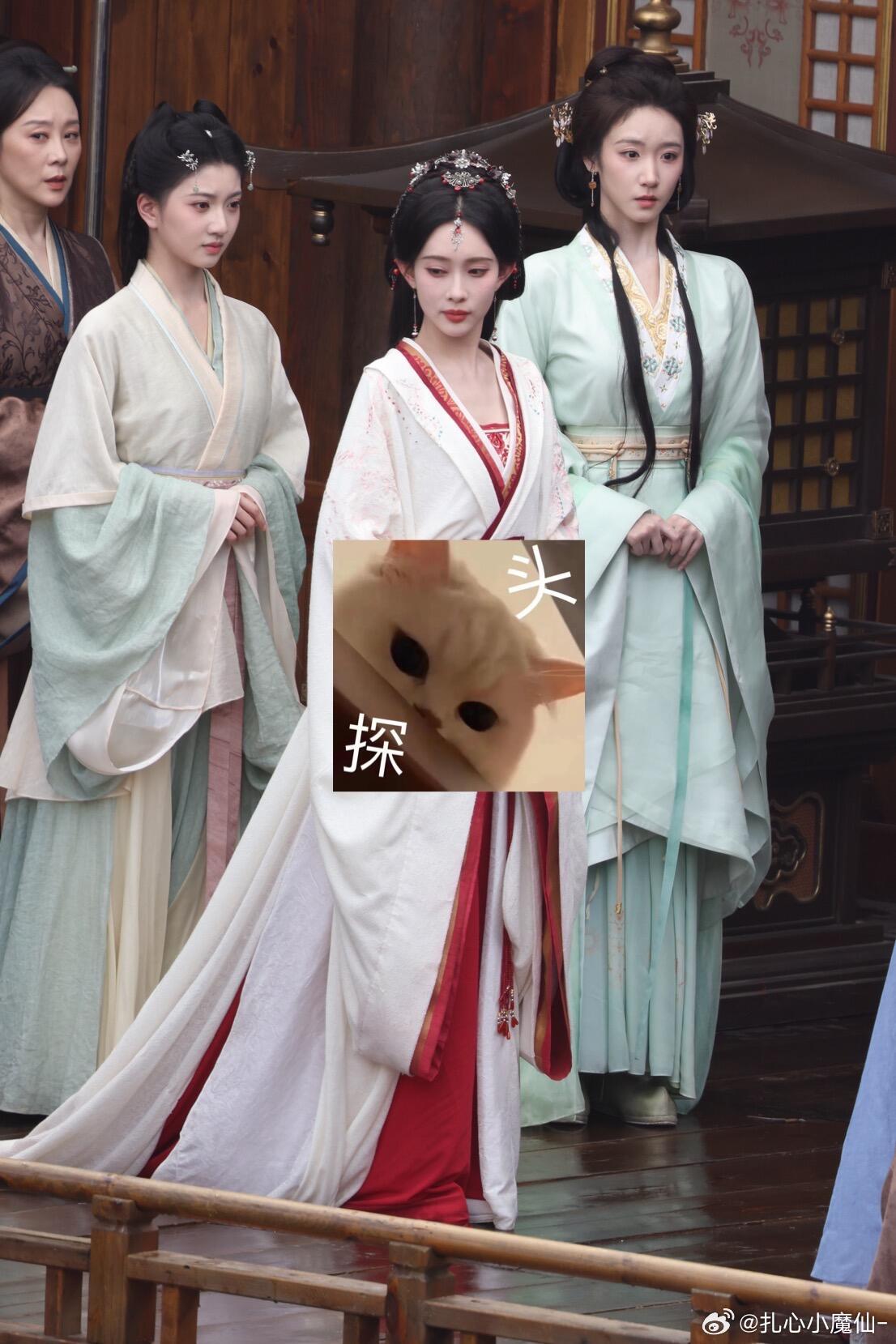 娱乐圈要有新人了，好漂亮，有点像年轻时候的景甜​​​