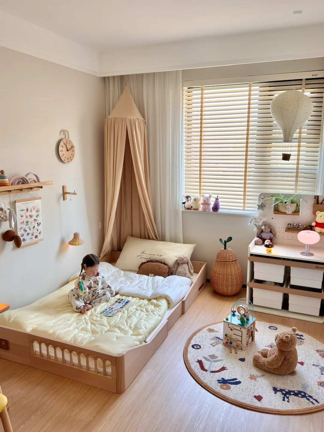 拒绝榻榻米！9㎡也能装出梦幻儿童房✨