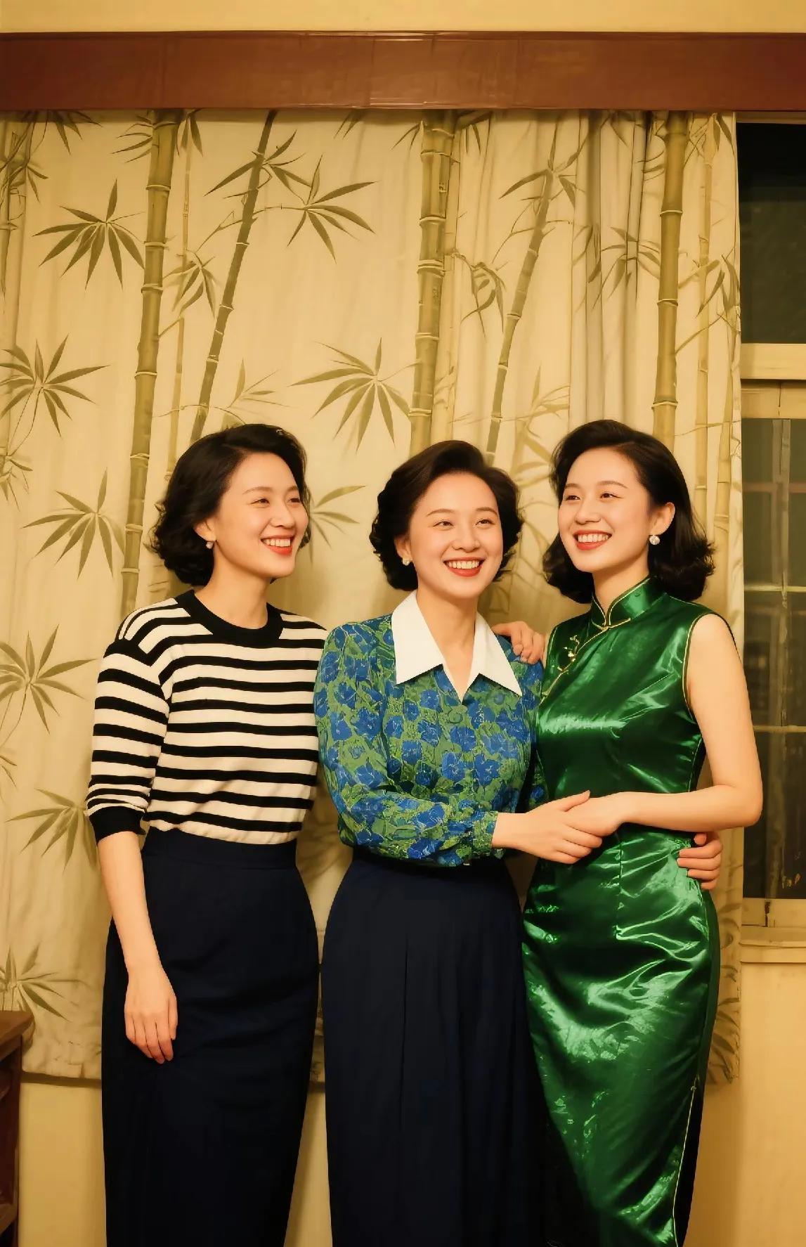 在80年代，有一张老照片在网络上悄然走红，那是邓捷、张延和陈晓旭三位女演员的合照