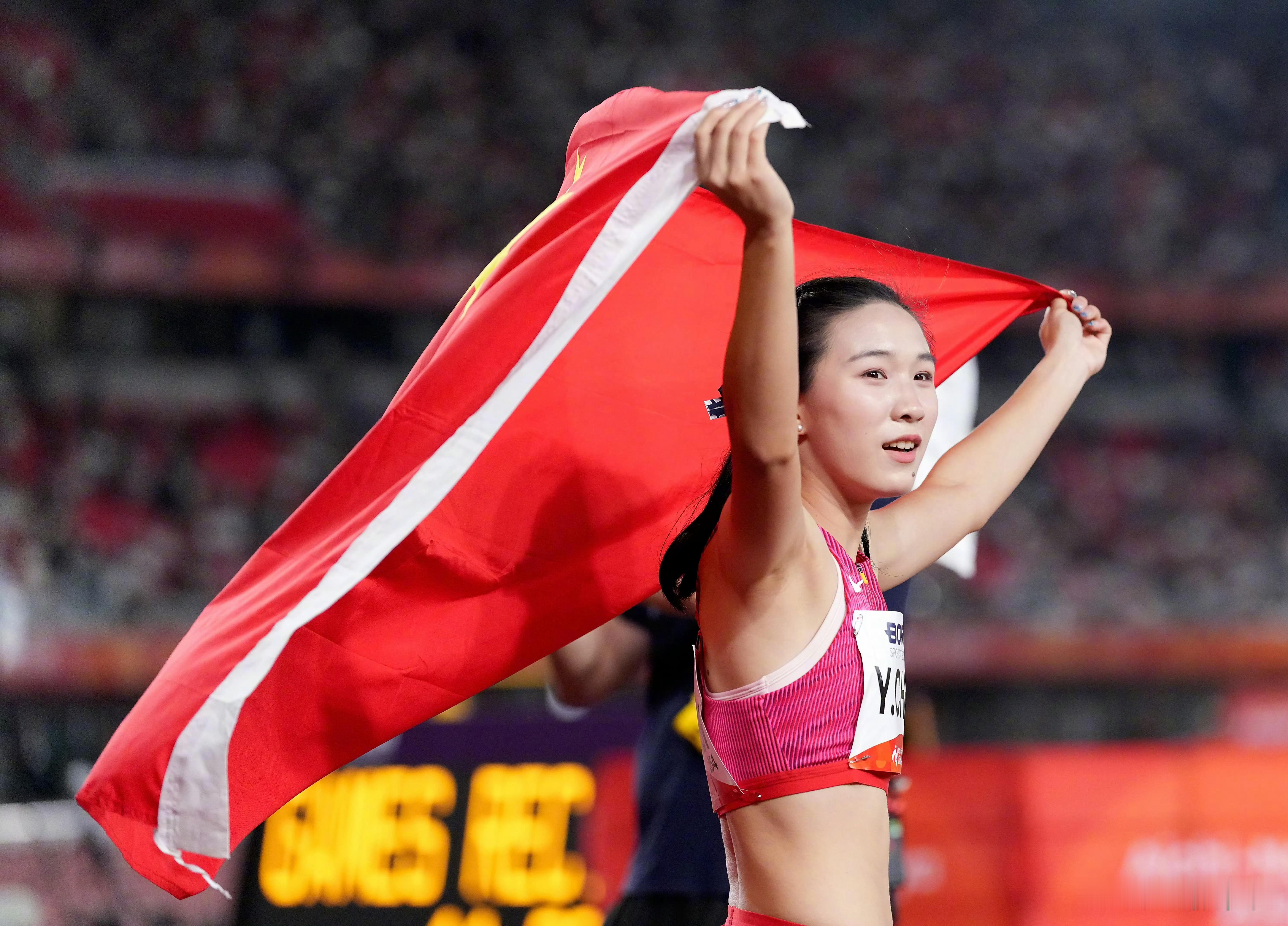 #陈妤颉说每个人在不同范围都是天才#亚运会田径女子百米决赛，陈妤颉跑出11秒06获得金牌，创造个人最