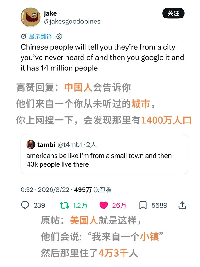 当中国人说：我来自一个“小地方”