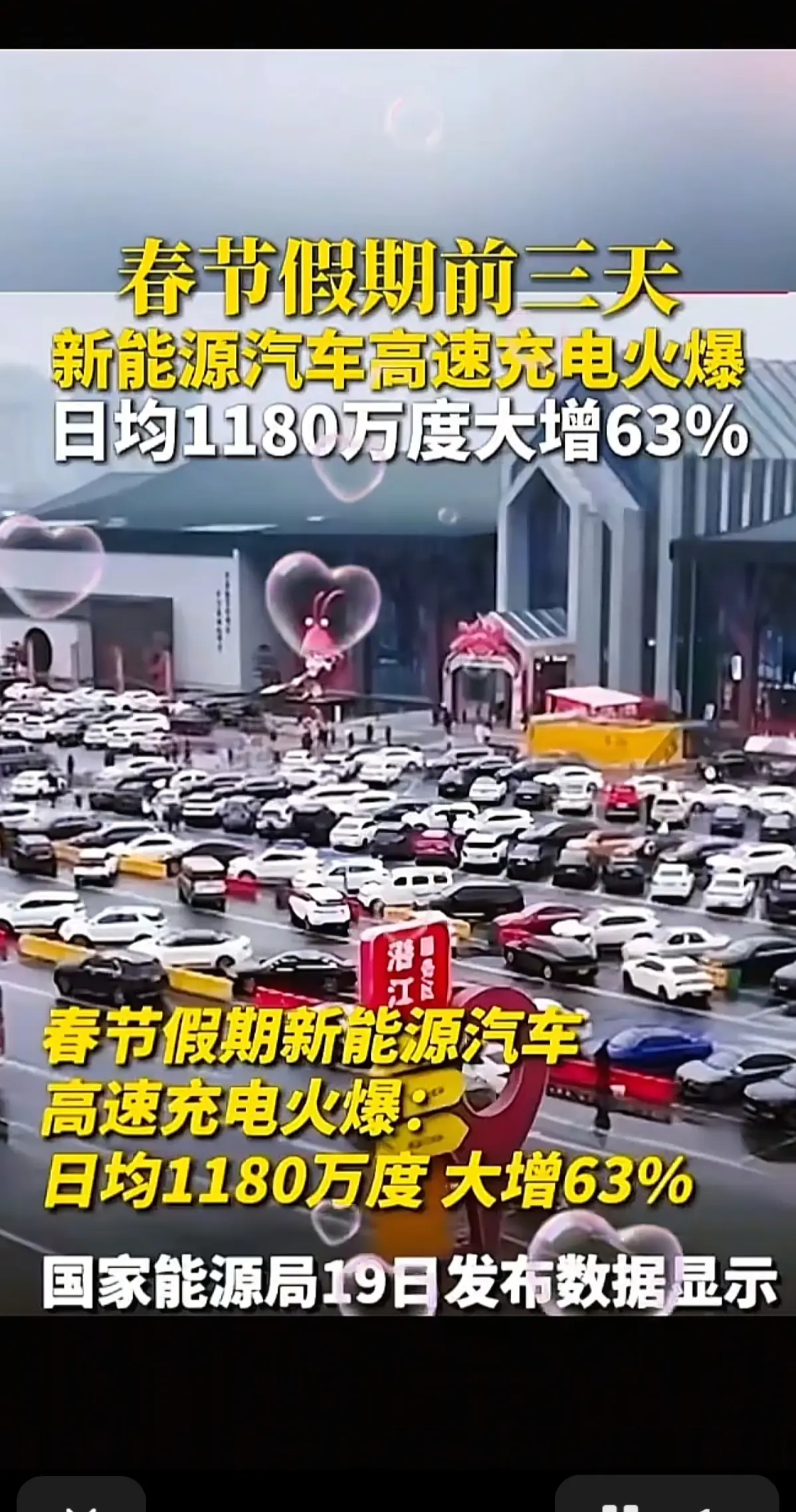 今年春节高速上跑的新能源车，竟然比去年多了这么多？