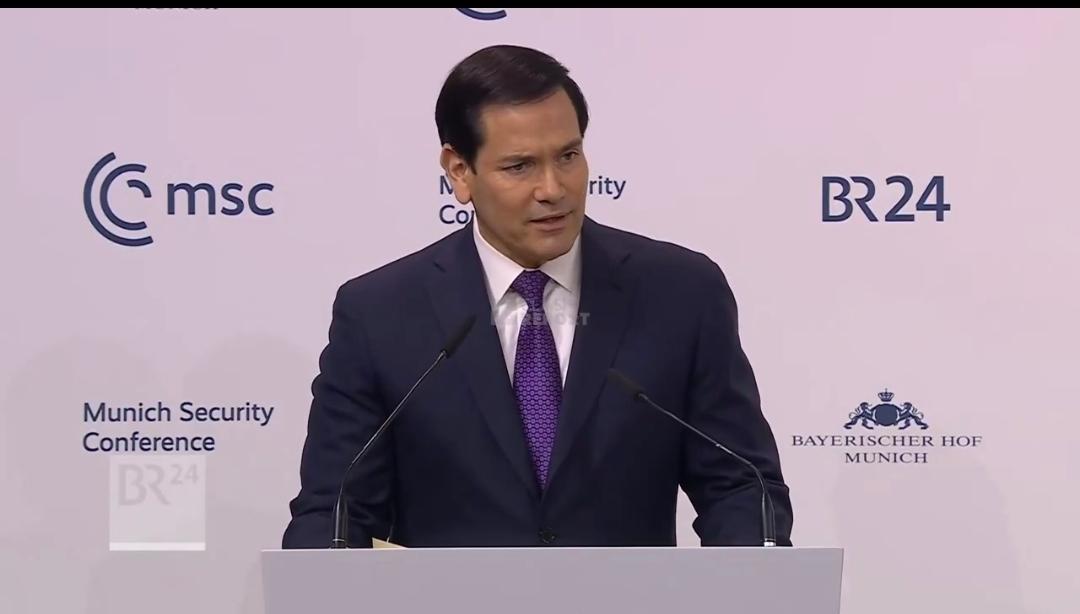 特朗普政府对欧洲的态度改变了？美国国务卿鲁比奥今天（北京时间2月14日）在慕尼