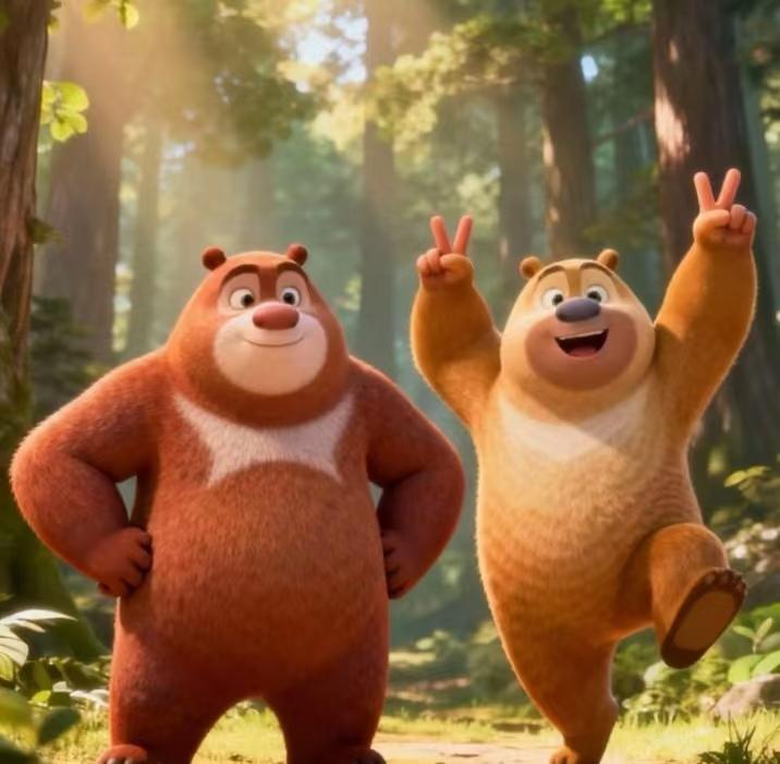 熊出没，太牛了！3月5日，澳洲、新西兰、马来西亚的电影院里，一群金发碧眼的小