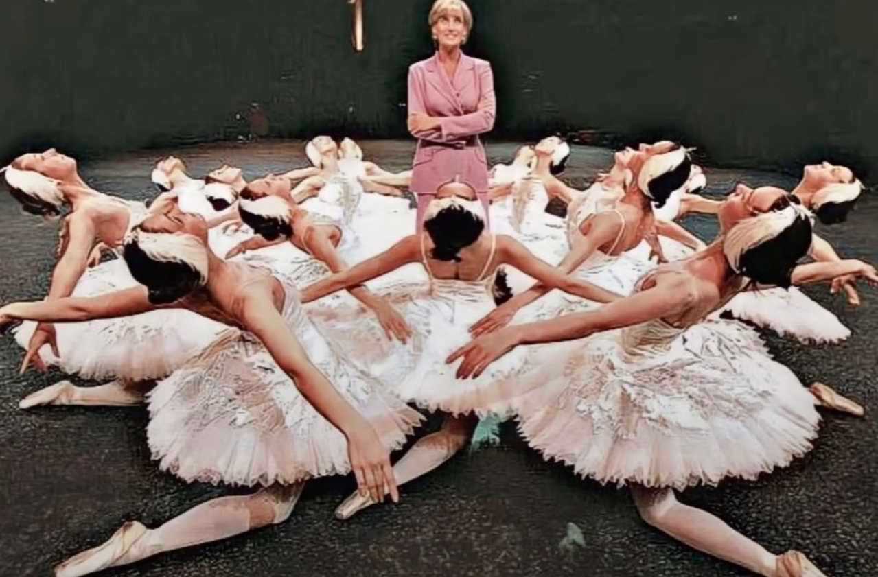 【来自投稿】1997年，戴安娜王妃（DianaSpencer）在英国国家芭蕾舞