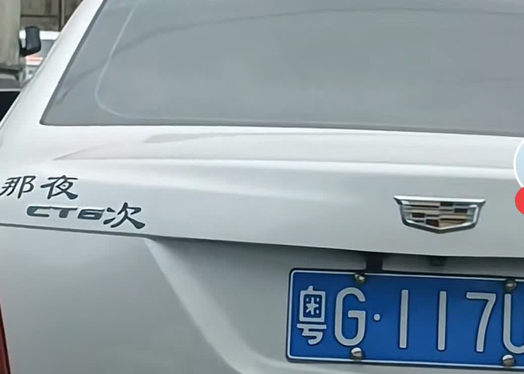 这么狂改凯迪拉克后尾标的人，你是不是变态？或者说你就是个渣男加流氓？丢了你先人！