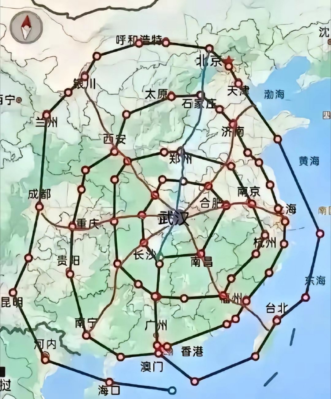 你们都是住武汉的外环了！