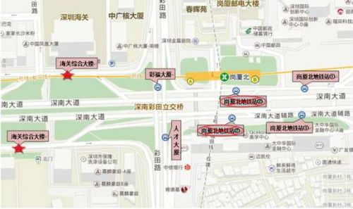 k113(长岭东总站—蛇口港地铁站 以上线路双向均取消"岗厦北地铁站