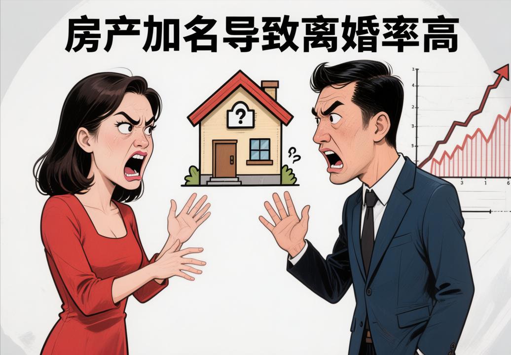 房产加名或许才是离婚了居高不下的原因。从理性的角度出发，高昂的彩礼已经榨光了普