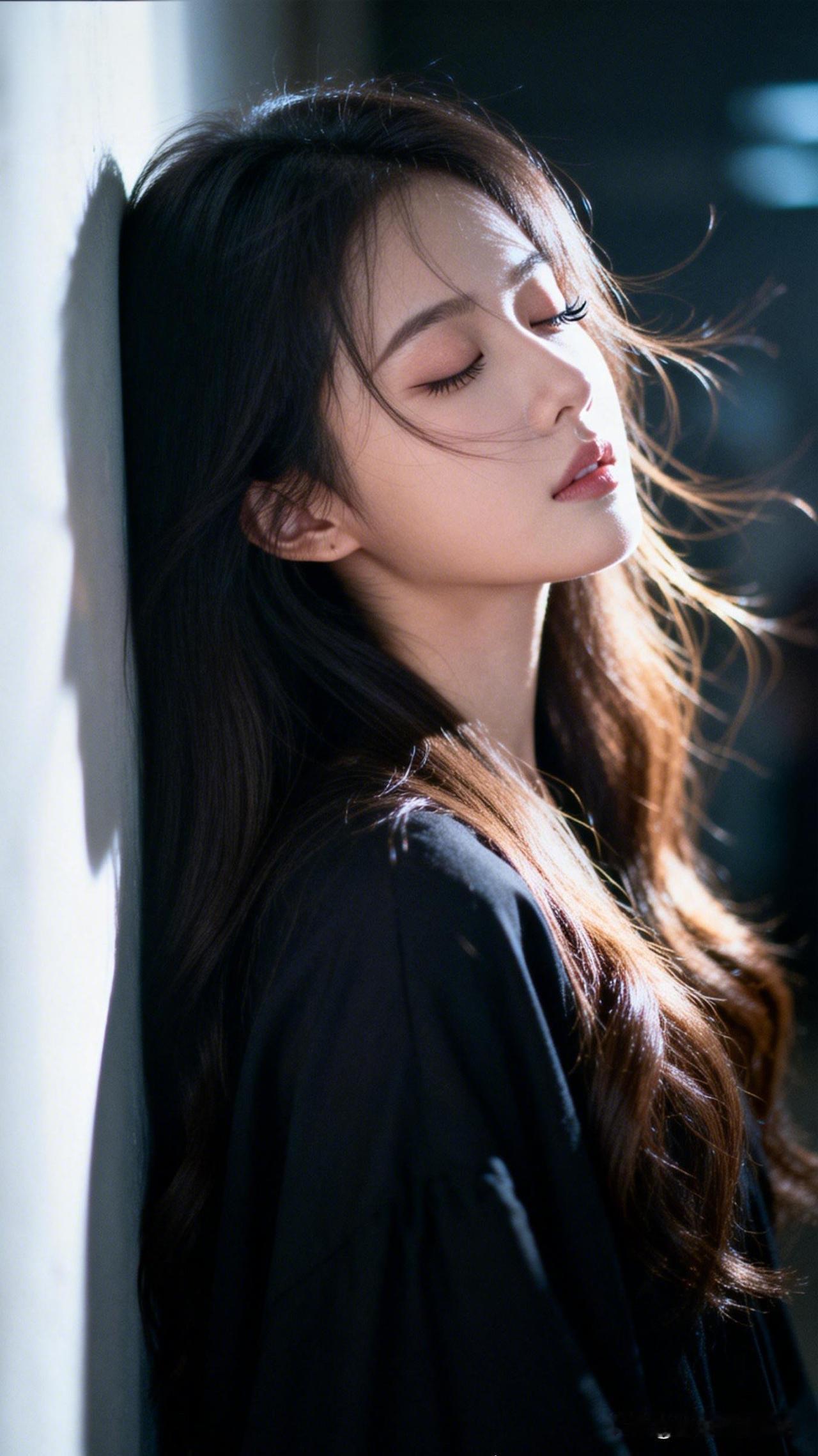 沉醉在光影中的少女，静谧而梦幻。如何通过摄影表现女性的气质美