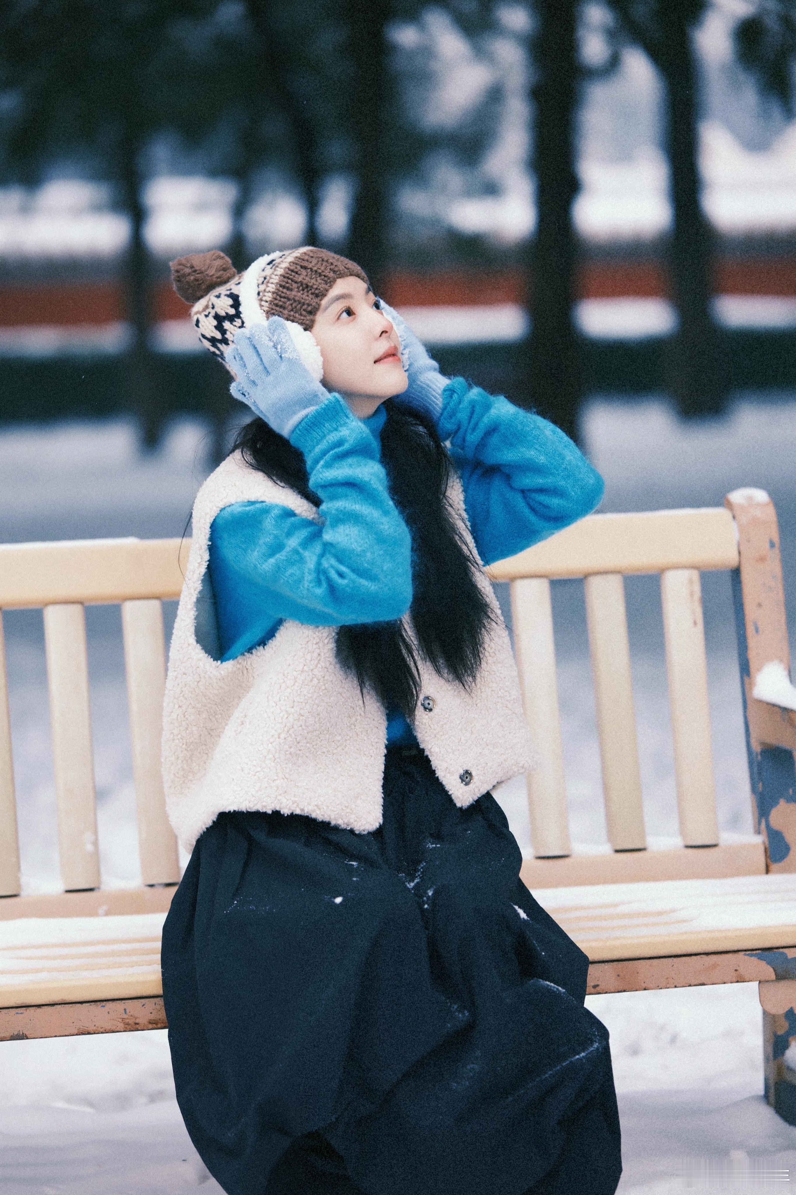 嗑颜bot章若楠雪景胶片