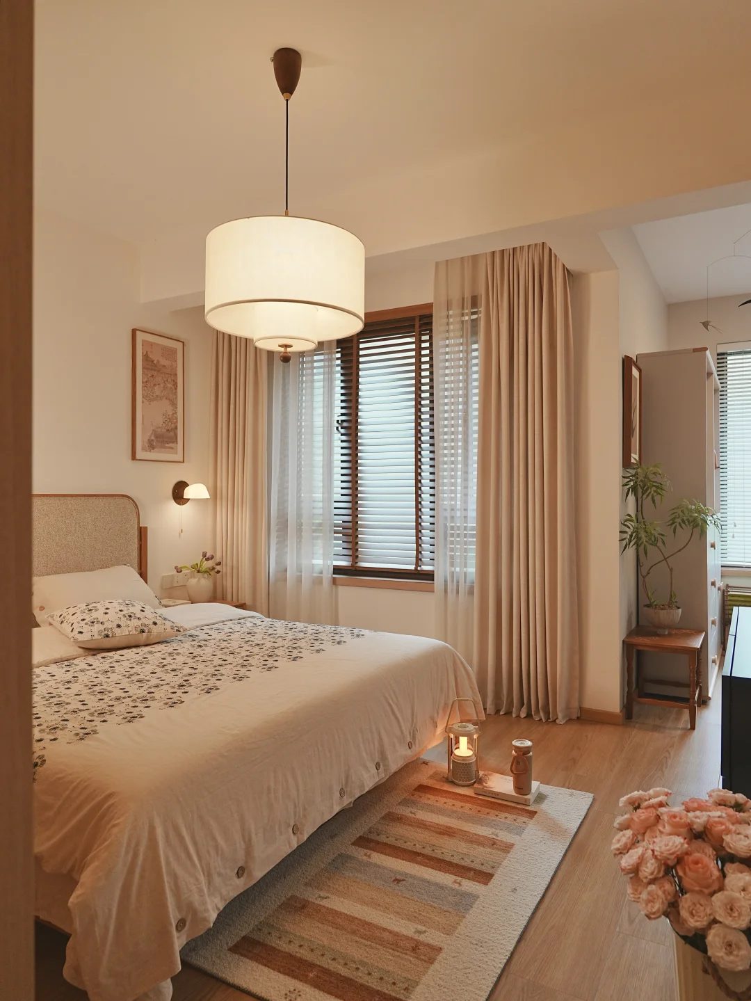 不听劝打通小卧室，主卧秒变带书房套间！