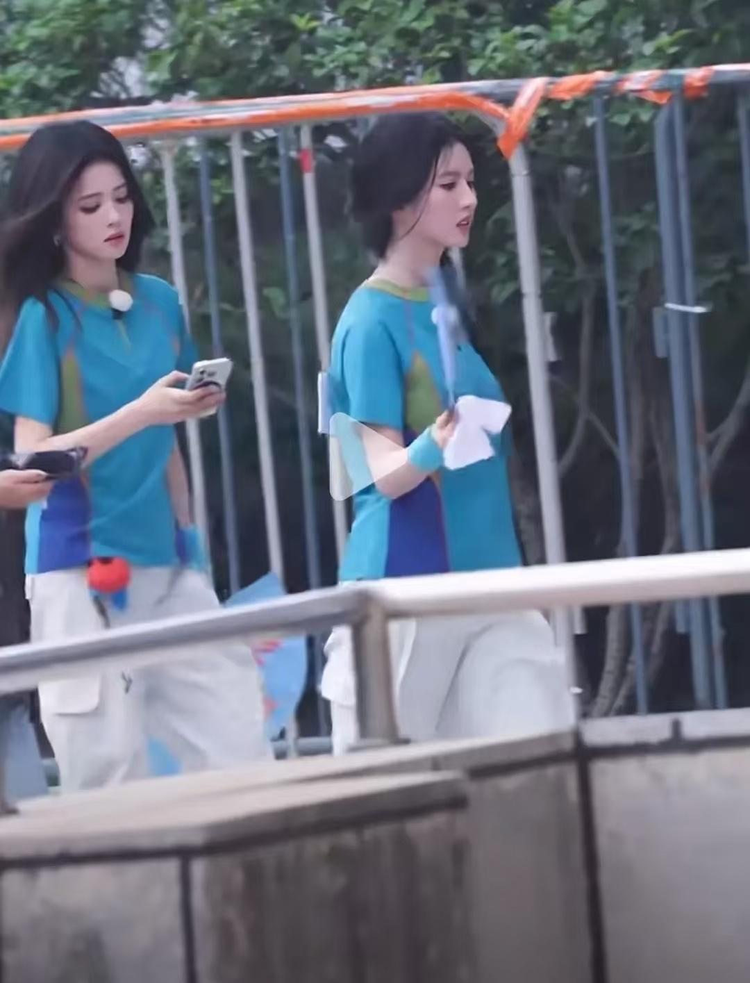 白鹿刘些宁是上的同一个综艺吗，怎么差别这么大​​​