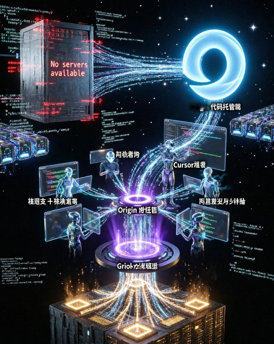 GitHub宕机6小时，马斯克的Origin趁虚而入：代码托管要变天了就在G
