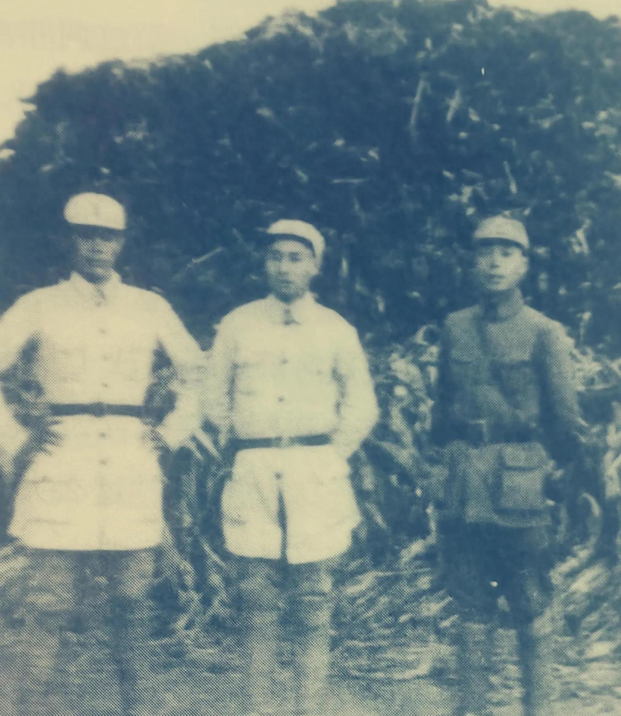 历史老照片：1945年9月底，一支1800余人的八路军队伍渡过渤海，在辽宁兴城钓