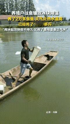 多读书真的有用！不信你看给鱼塘放冰块的大哥，不仅浪费1000多块冰块，而且还