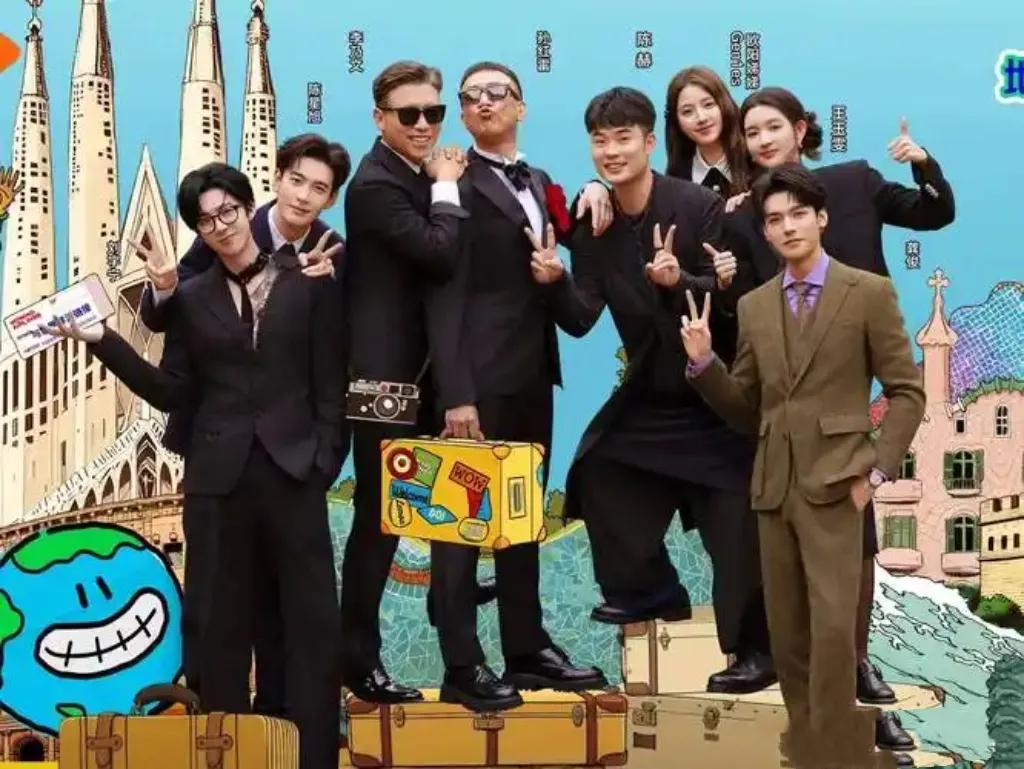 《地球超新鲜》开播即爆！李乃文平地‘下楼’吓坏陈星旭：这综艺是来治社恐的吧？谁能