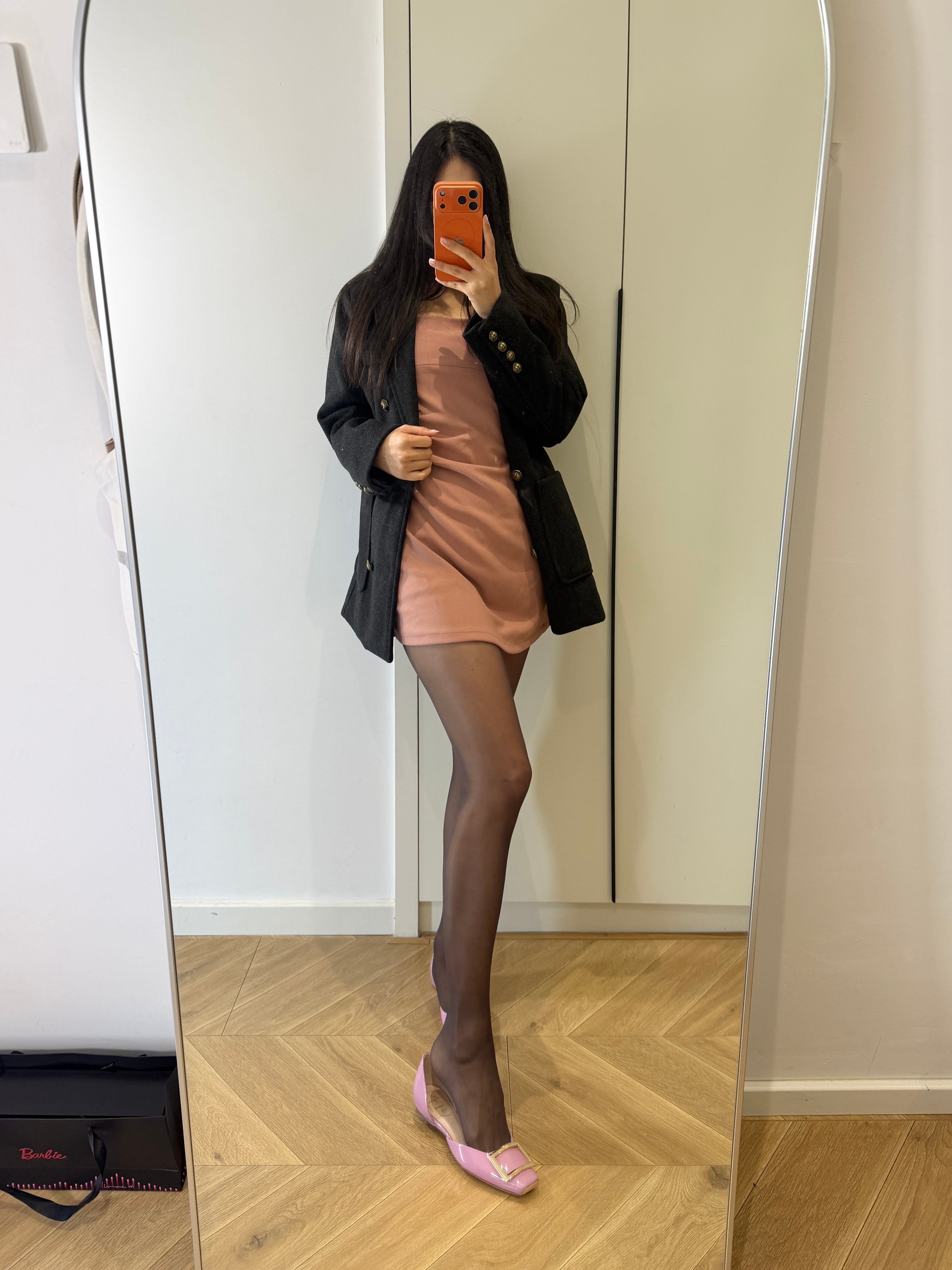 这么穿会冷吗会啊会啊今天超冷的～