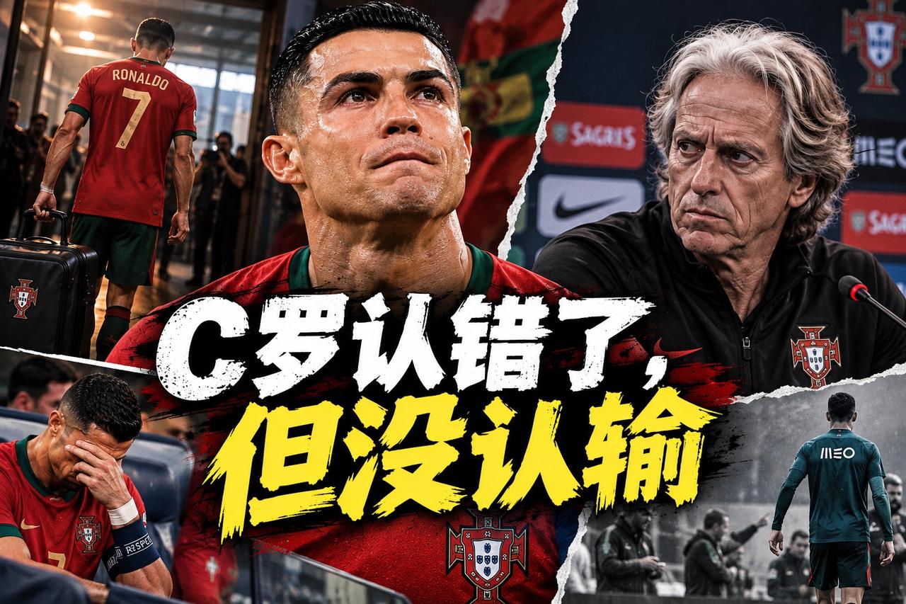 C罗认错了，但没认输我原本以为C罗这次会硬到底。没想到41岁的他出来之后