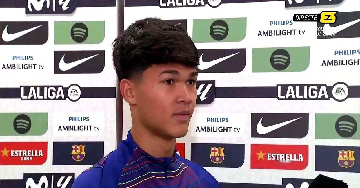 600万放走巴萨神童！弗里克在发布会上脸色铁青。他刚把18岁的德罗排进5场