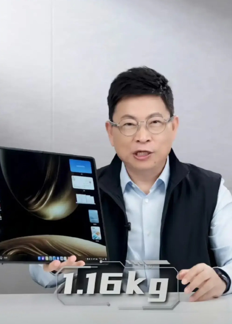 华为和小米的宣传，你们自己看看，第一个硬币厚度，大家第一反应是平放，前面华为余承
