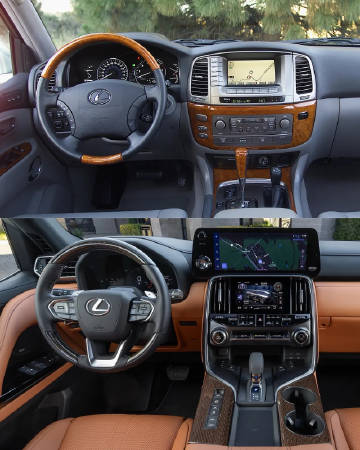 2006 款雷克萨斯 LX 470 与 <br />2026 款雷克萨...