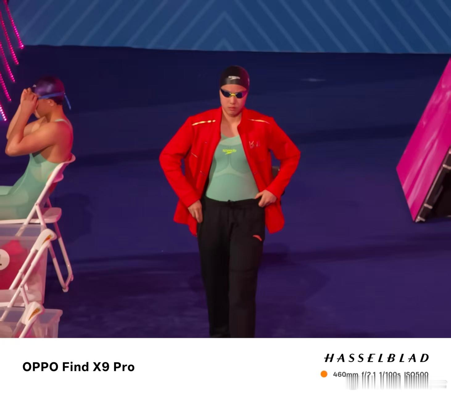 13岁的“小孩姐”于子迪，在第十五届全运会女子200米个人混合泳决赛中游出2分0