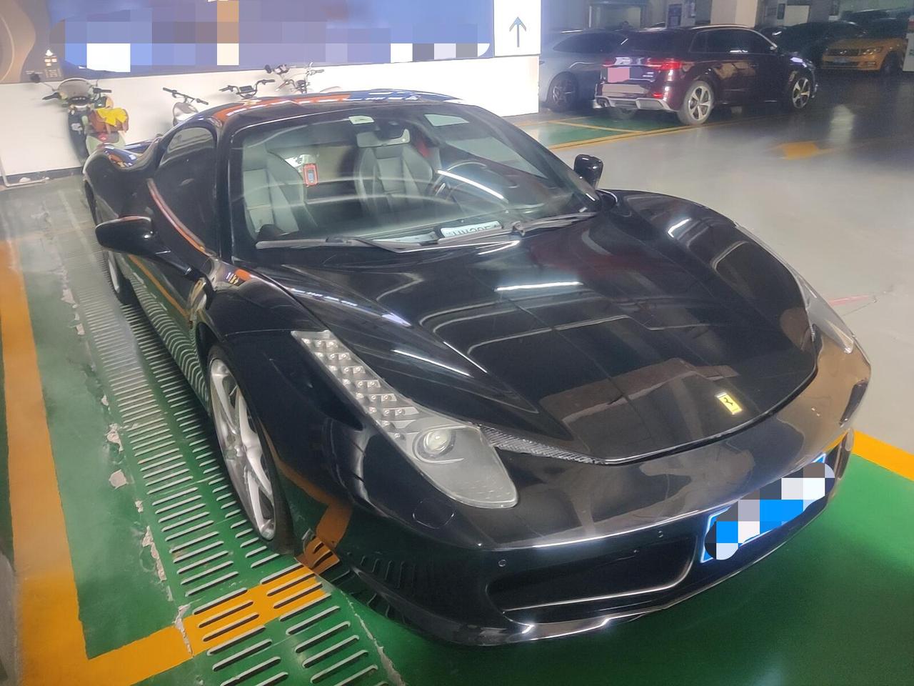 经典超跑不被爱惜，便宜20万也没人要！前两天验了一台法拉利458，2014年2