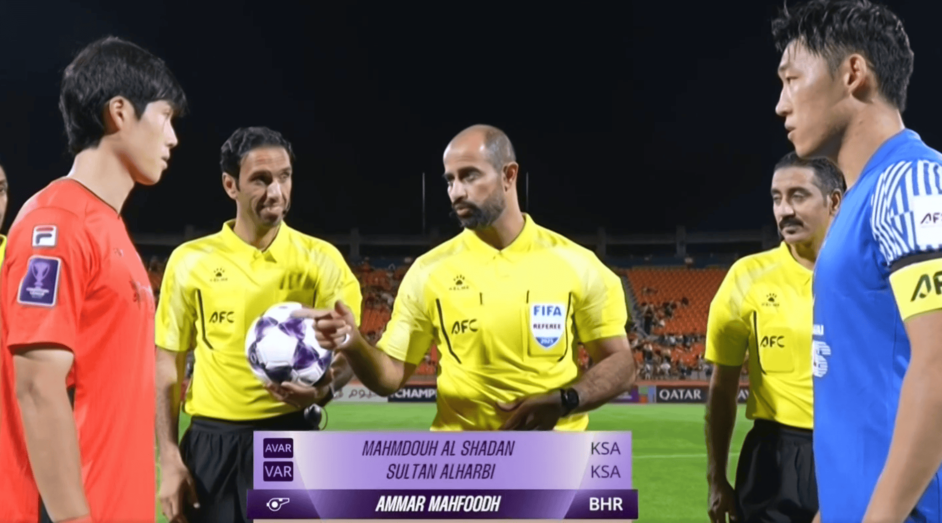 乌兹别克斯坦U23对中国U23裁判安排: 巴林裁判马赫福德主哨