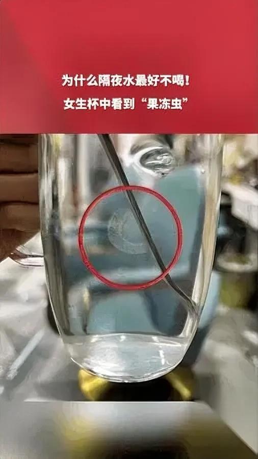隔夜水别乱喝！重庆一女子起床看到杯里东西当场吐了重庆这位姐妹睡前倒了杯水