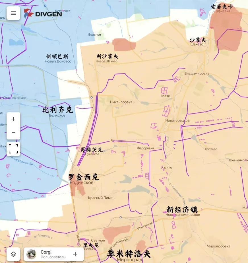 俄罗斯国防部官宣，俄军中部集群完全占领了红军城的卫星城季米特洛夫和红军城北部的罗