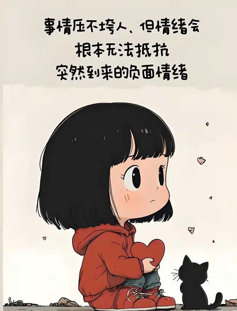 问你个扎心的问题，别说谎，​你活了这么多年，在你心情不好的时候，真正能陪
