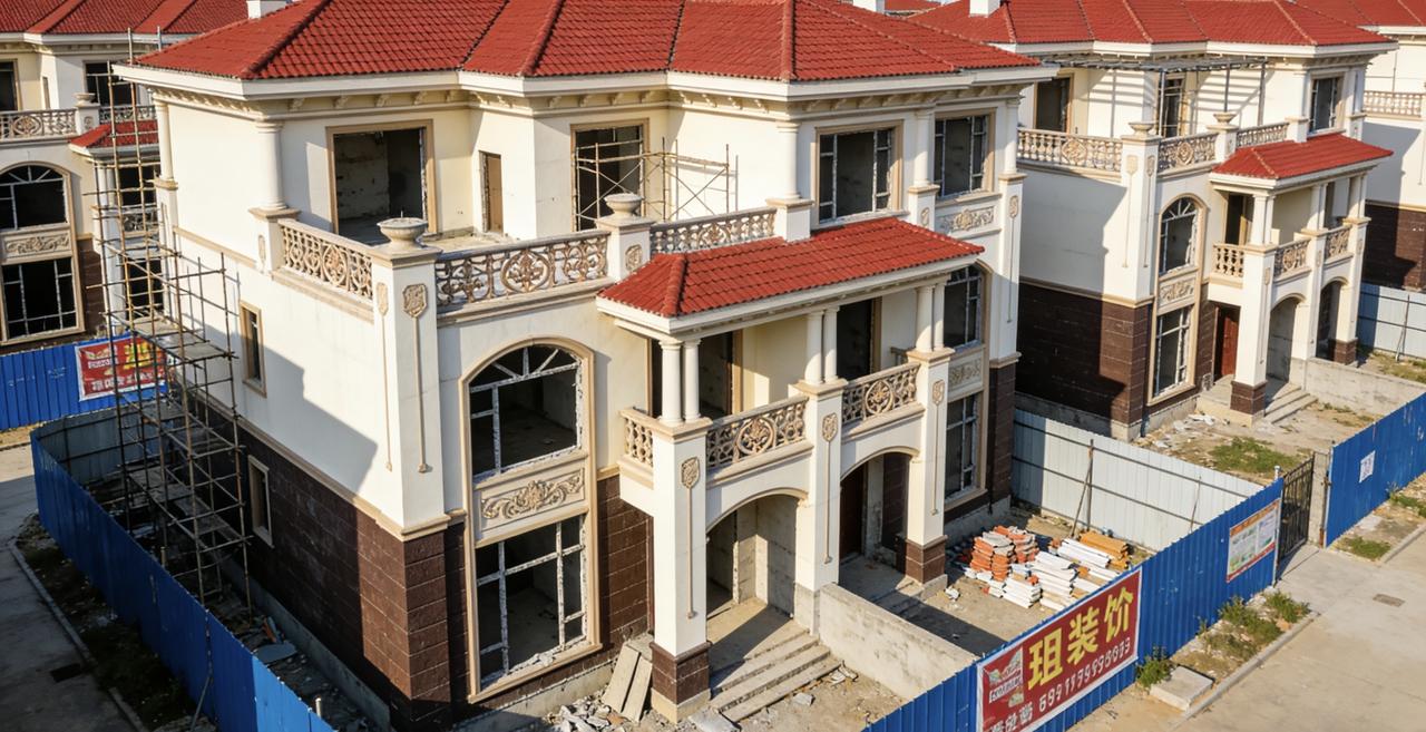 贪官千万元别墅没装修完就被抓，毛坯房成反腐标志性现场一栋价值千万的别墅，装修