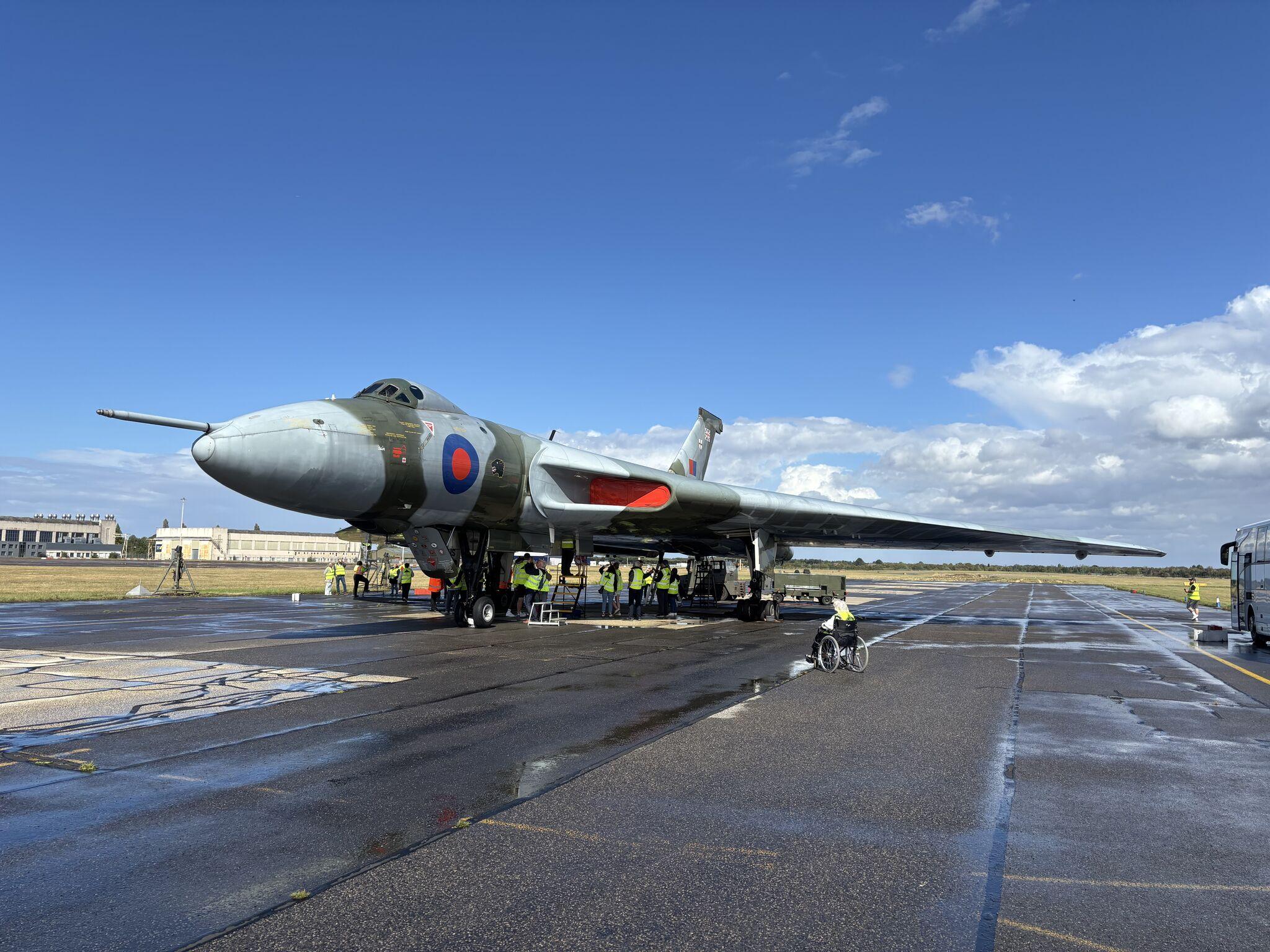 英国最后一架具备飞行能力的XH558号“火神”(Vulcan)轰炸机于2015年