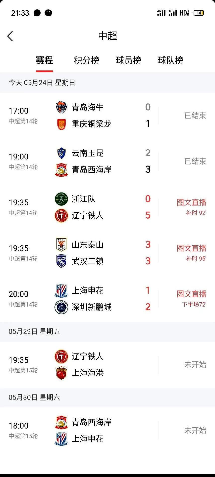 倒数的哥几个突然全醒了，青岛海牛这三连败，让人心里发慌。眼瞅着保级圈的对手个