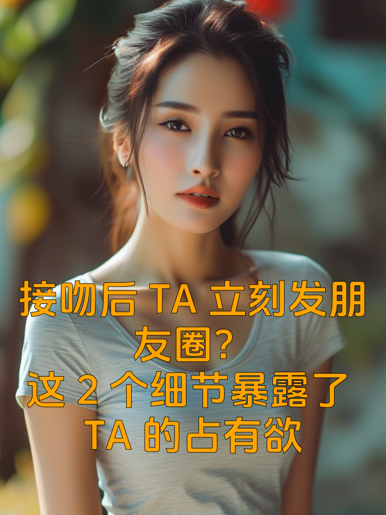 接吻后TA立刻发朋友圈？这2个细节暴露了TA的占有欲