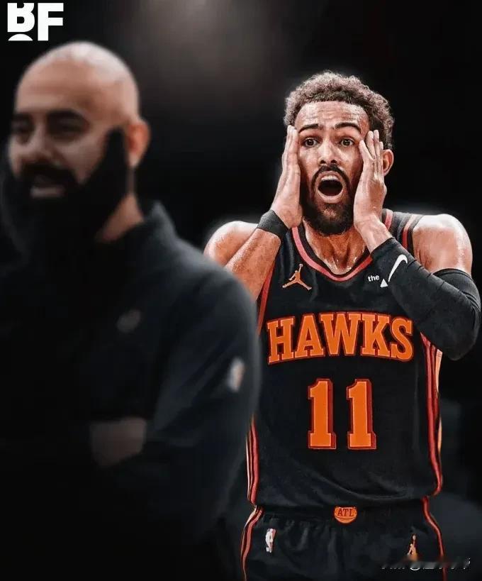 特雷杨要崩溃了，福克斯都4年2.29亿续约了老鹰咋还不续约自己呢？东契奇3年