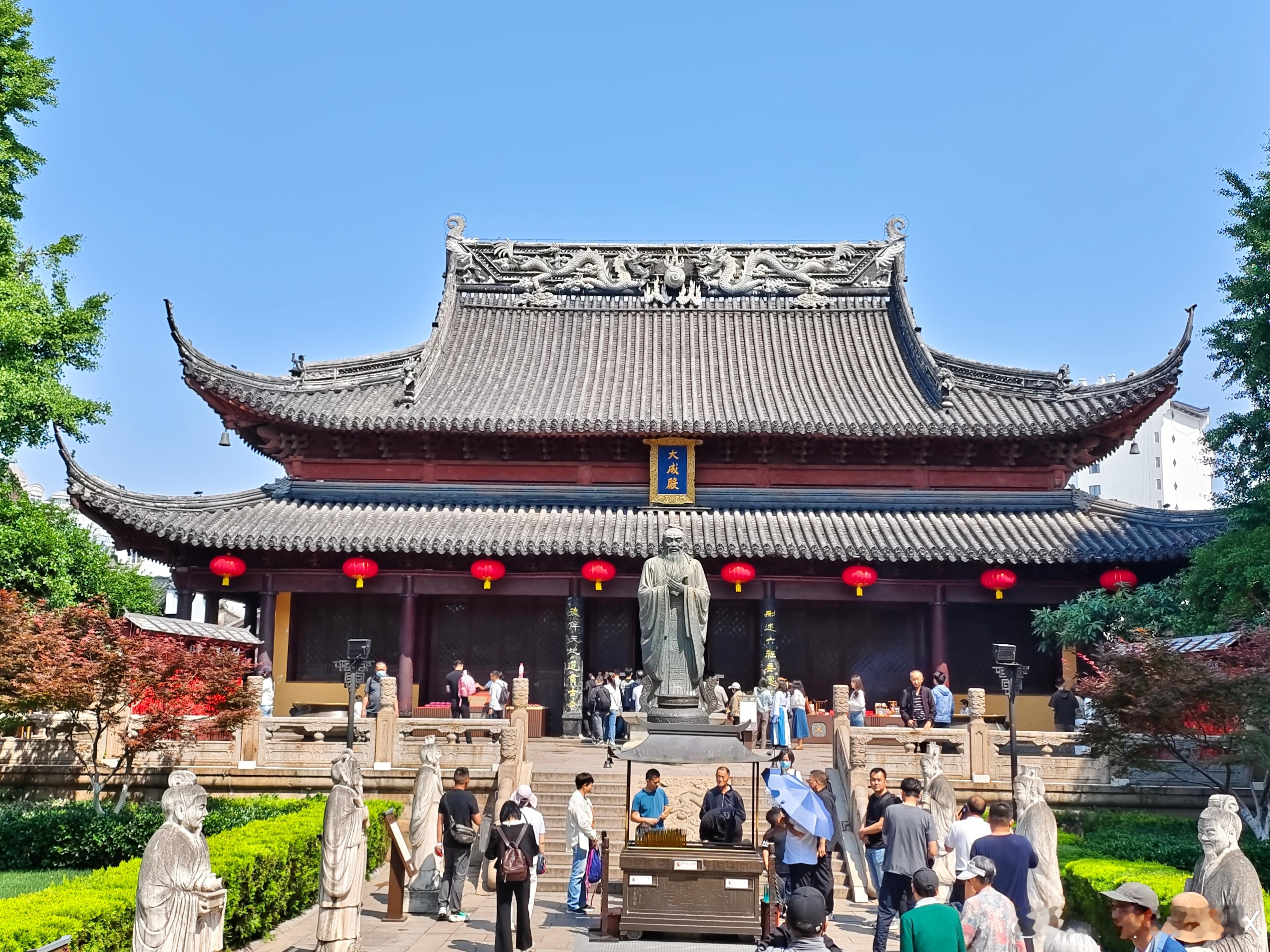 夫子庙，秦淮河，总统府，南京citywalk。我的日常plog​​​
